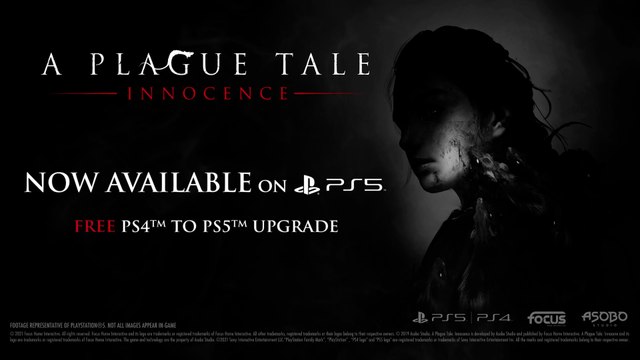 A Plague Tale - Innocence - Now in 4K UHD PS5