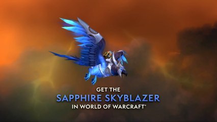 New Mount - Sapphire Skyblazer  - World of Warcraft