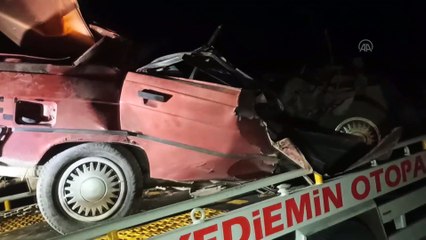 Kahramanmaraş'ta otomobil ile traktör çarpıştı: 3'ü ağır 5 yaralı