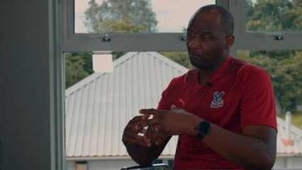 Patrick Vieira first interview as Palace boss