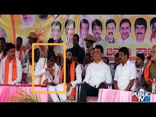 ಶ್ರೀರಾಮುಲು ಕೈಗೆ ಮುತ್ತಿಟ್ಟು, ಕಾಲು ಮುಟ್ಟಿ ನಮಸ್ಕರಿಸಿದ ನಾರಾಯಣಗೌಡ..! | Narayana Gowda | Sriramulu