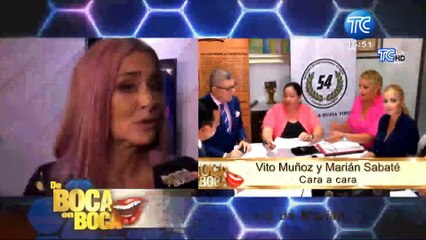 Marián Sabate y Vito Muñoz trabajando juntos tras su polémica del pasado