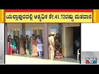38.63 Percent Voter Turnout Recorded Till 1 PM In Hirekerur Constituency | Karnataka By-Election