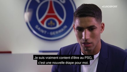 Hakimi : "Je suis venu ici pour entrer dans l'histoire de ce grand club"
