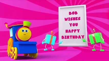 Bob le train - joyeux anniversaire chanson - fête rimes - chanson pour enfants - Happy Birthday Song
