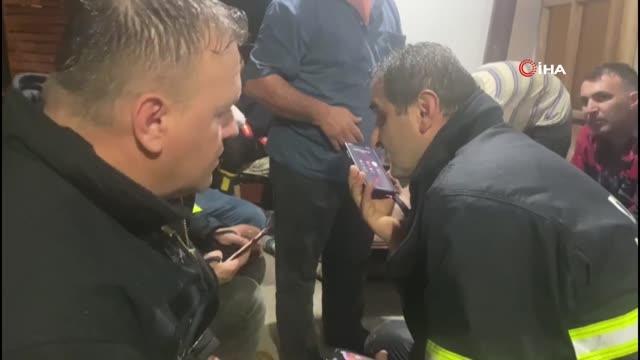 Selde evinde mahsur kalan yaşlı kadın telefonda gözyaşları içerinde böyle yardım istedi