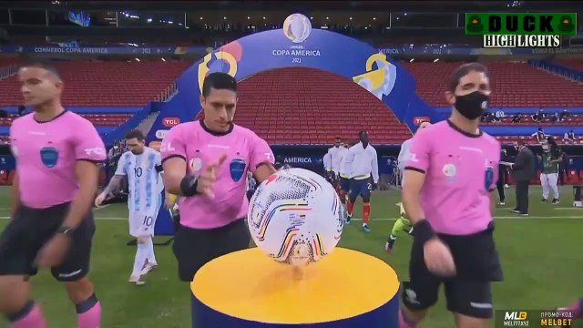 Argentina vs Colombia 1−0 Extended Highlights & All Goals 2021 HD Copa America2021