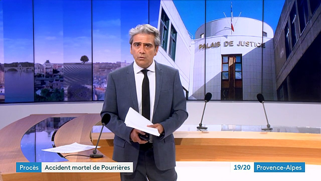 Accident de Pourrières de 2014 : LE PROCES JT 19_20 F3 6juill2021