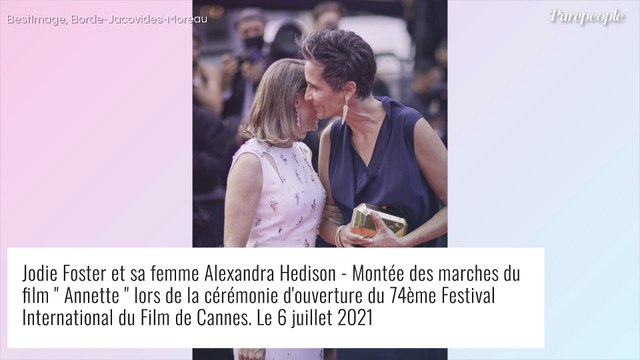Jodie Foster et sa femme Alexandra Hedison radieuses sur le tapis rouge de Cannes