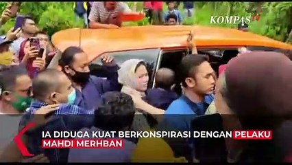 Disoraki Warga, Istri Pembunuh Suami Juragan Emas Dijemput Polisi