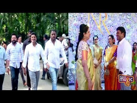 Puneeth Rajkumar Arrives For Nikhil Kumaraswamy Engagement