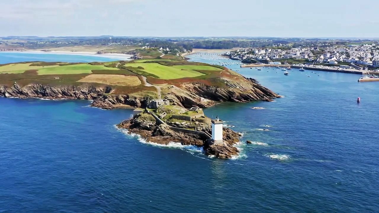 Walking Across Island - Incredible Trip to France 4K With Soothing Music