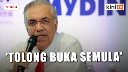 'Buka semula, ini PKP bukan Perintah Kawalan Pembelian' - Mydin