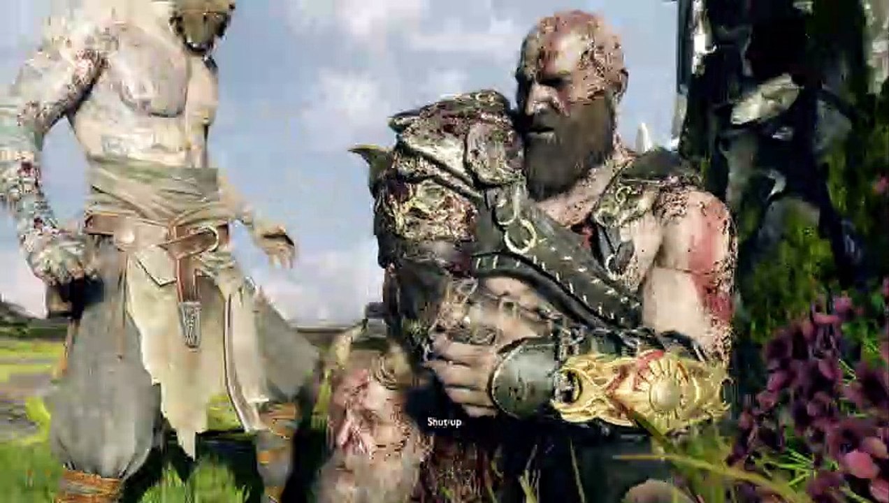 God of War PS5 - Kratos Vs Baldur Fight On DRAGON 4K Ultra HD