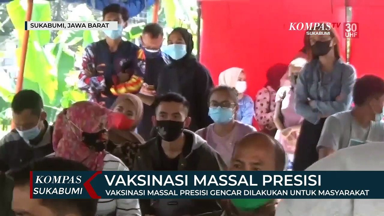 Vaksinasi Massal Presisi Gencar Dilakukan untuk Masyarakat