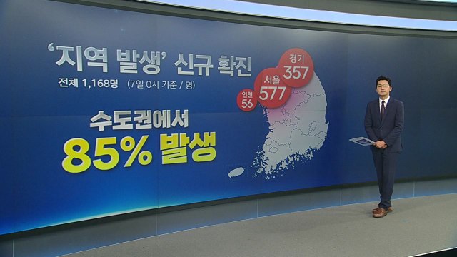 [앵커리포트] 역대 두 번째 규모 1,212명...'4차 대유행' 현실화 / YTN