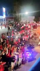 Festejos del Irapuato tras el campeonato