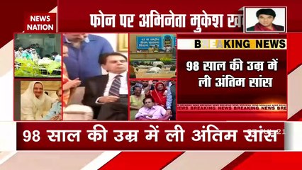 Mukesh Khanna shares his memories about Dilip Kumar on his sad demise