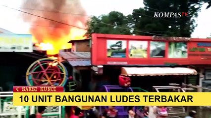 Diduga Menyambar dari Bakaran Sampah, Api Hanguskan 10 Bangunan di Medan