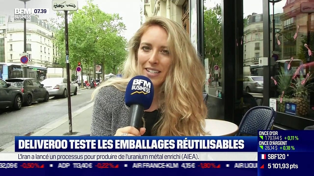 Impact : Deliveroo teste les emballages réutilisables, par Cyrielle Hariel - 07/07