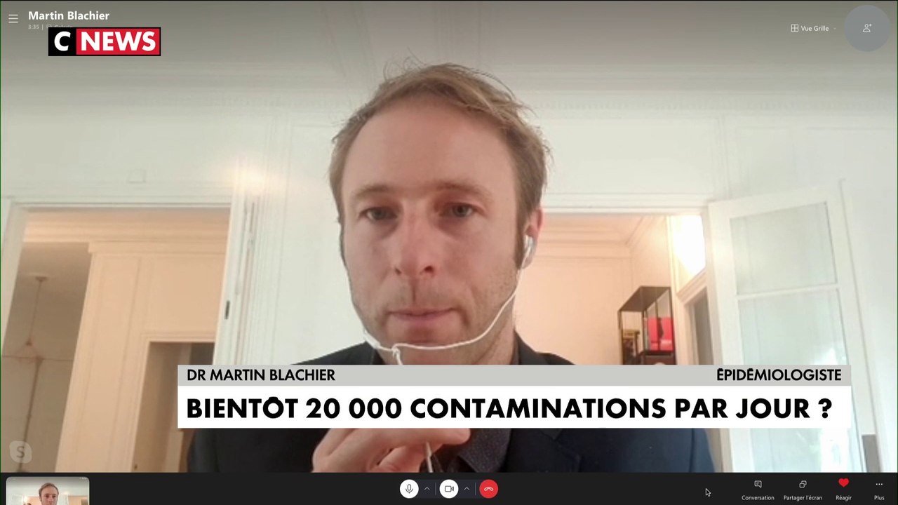 Inquiétudes sur la montée des  variants : « On est arrivés sur un plateau légèrement ascendant », analyse le Dr Martin Blachier, dans #LaMatinale