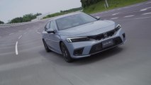 2022 Honda Civic Hatchback Touring Driving Video