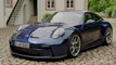 The new Porsche 911 GT3 with Touring Package Design in Blue