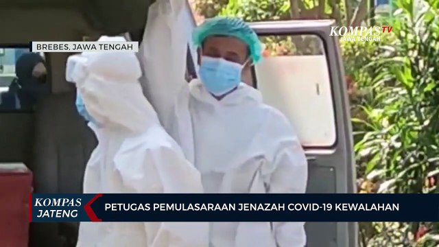 Petugas Pemulasaraan Jenazah Covid-19 Kewalahan
