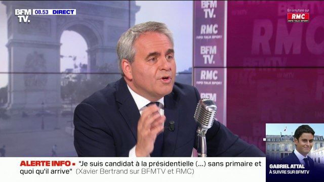 Xavier Bertrand: Au nom de l'intérêt général, il faut renforcer et développer le pass sanitaire