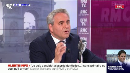 Xavier Bertrand: "Au nom de l'intérêt général, il faut renforcer et développer le pass sanitaire"