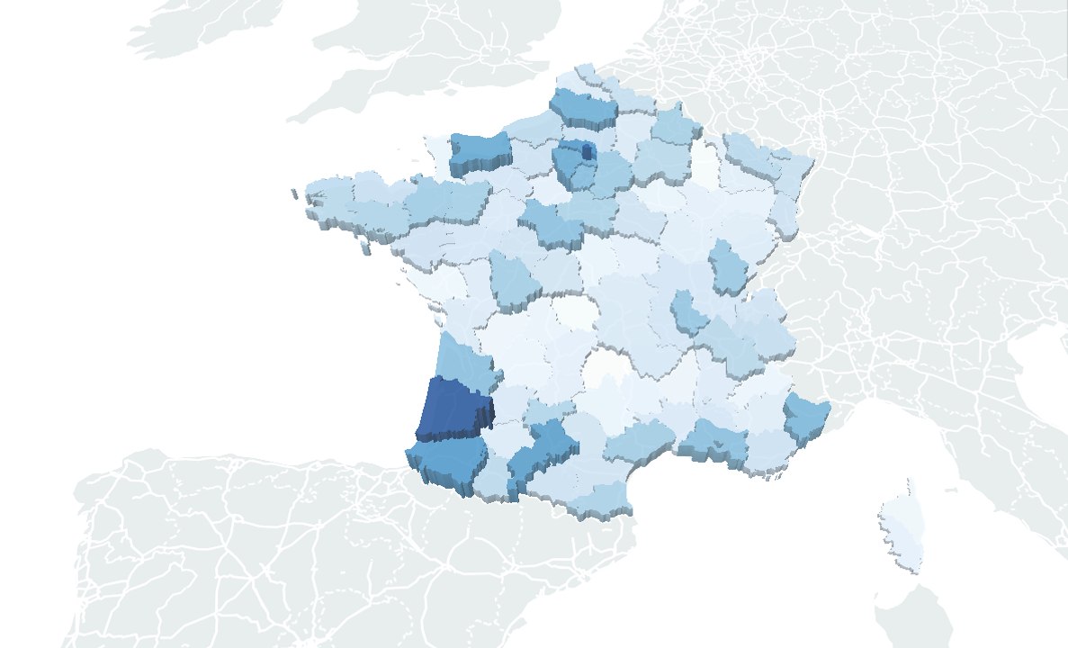 Voici les départements où l’épidémie repart le plus vite