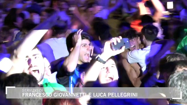 Euro2020, l'Italia batte la Spagna ai rigori: nel centro di Roma si scatena la festa dei tifosi