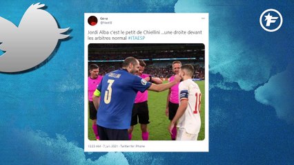 La qualification de l'Italie régale Twitter