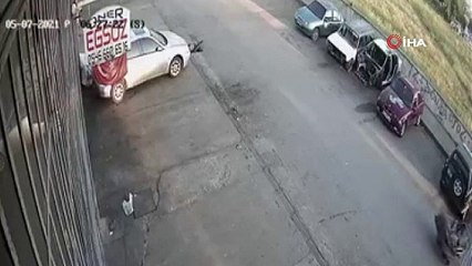 Mazgalları ve çöp kutularını böyle çaldılar