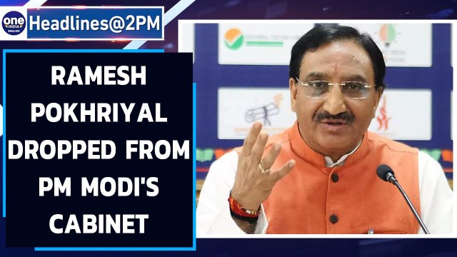 Ramesh Pokhriyal dropped from PM Modi's cabinet| Cabinet Expansion| PM Modi| Oneindia News