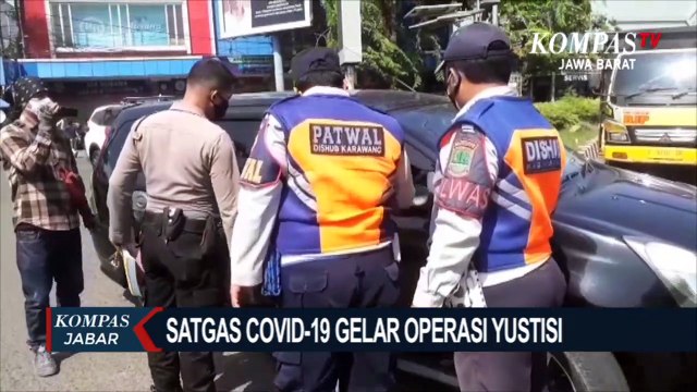 Pelanggar Prokes Jalani Sidang Di Tempat