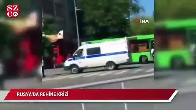 Rusya'da bankada rehine krizi
