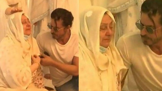 Dilip Kumar के जाने के बाद रोती Saira Bano को Shahrukh Khan ने ऐसे संभाला| FilmiBeat