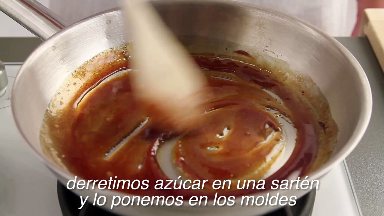 Receta de flan de huevo