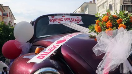 Gelinin vosvos isteğini kırmak istemeyen damattan ilginç çözüm