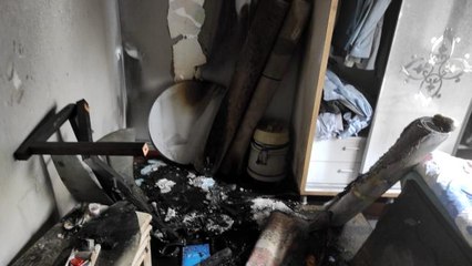 Başkent'teki yangında kundaklama şüphesi