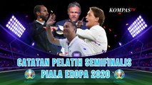 Catatan Pelatih 4 Tim Semifinalis Piala Eropa 2020