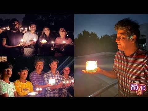 Shivarajkumar & Raghavendra Rajkumar Light Candles With Family Members