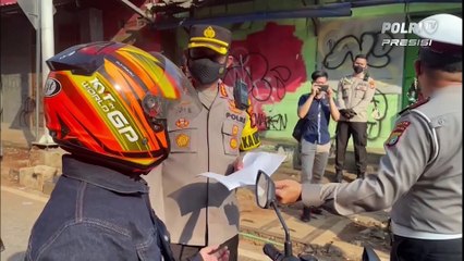 Pelanggaran PPKM Darurat di Wilayah Polda Metro