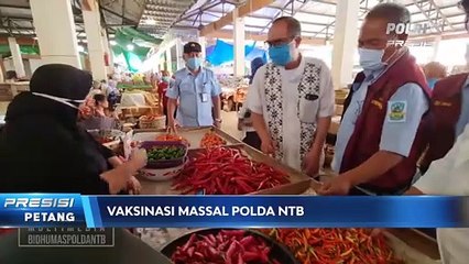 Vaksinasi Polda NTB