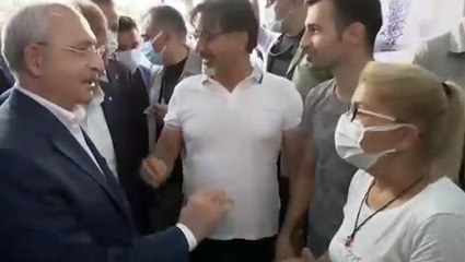 Kılıçdaroğlu'ndan kendisini "Cumhurbaşkanımız" diyerek karşılayan kadına manidar yanıt