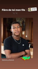 Princess Erika félicite son fils Oudima sur Instagram. Le 6 juillet 2021.