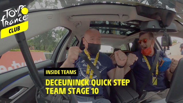 Inside teams - Deceuninck Quick Step team stage 10