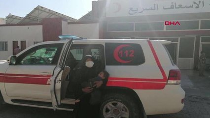 Son dakika gündem: Suriye'nin kuzeyinde teröristler, içinde bir anne ve hasta kızının bulunduğu ambulansa ateş açtı