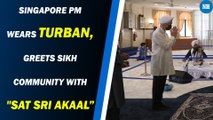Singapore PM Wears Turban, Greets Sikh Community With 